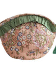 Toilettilaukku - Peach And Green Print Laukut Powell Craft