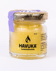 Havuka Laventelivoide 40ml lasipurkissa, jossa metallinen kierrekorkki.