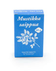 Vaasan aito saippuan Mustikkasaippua 60g palana, sinisessä pakkauksessa.