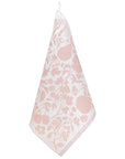 Puutarha pikkupyyhe/servietti 46 x 46 cm Pyyhkeet Lapuan Kankurit Valko-roosa