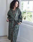 Winter Berry naisten kimono aamutakki Puuvillavaatteet Powell Craft
