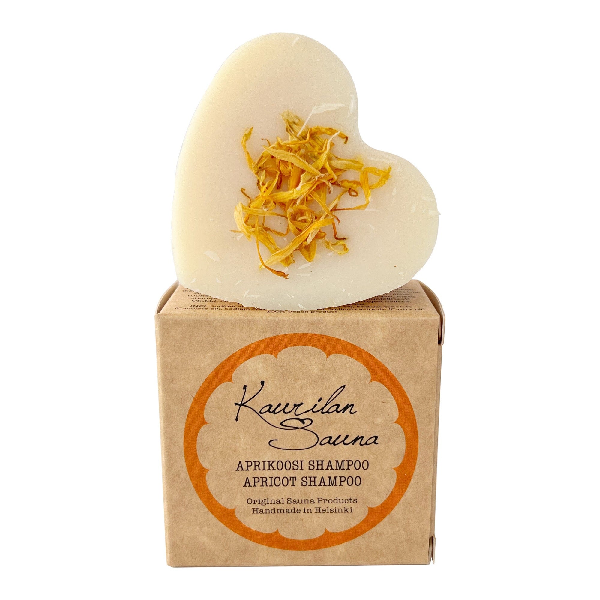 Aprikoosi palashampoo 90 g - LAHJA (Arvo 14.50€) Shampoot Kaurilan Sauna 