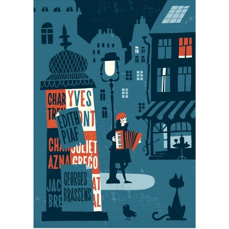 Chanson postikortti Postikortit Kehvola Design 