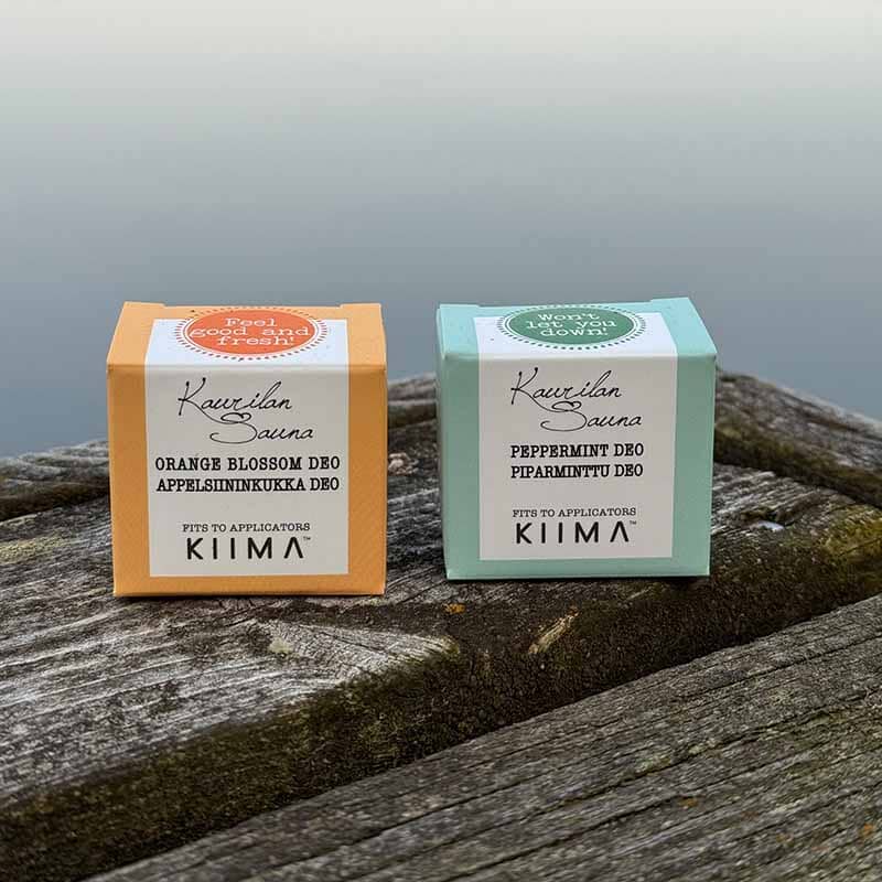 Kaurilan sauna x KIIMA -deopalat-duo