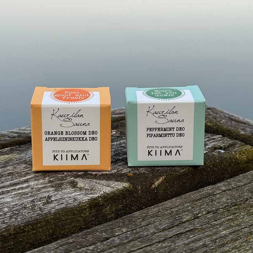 Kaurilan sauna x KIIMA -deopalat-duo