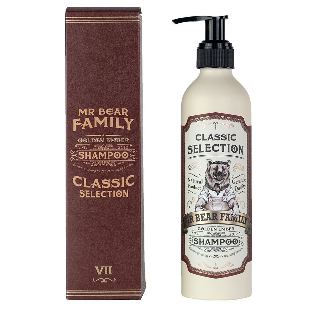 Golden Ember Shampoo 250ml Shampoo Mr Bear Family 