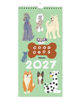 Good Dogs 2027 vuosikalenteri Kalenterit Kehvola Design 