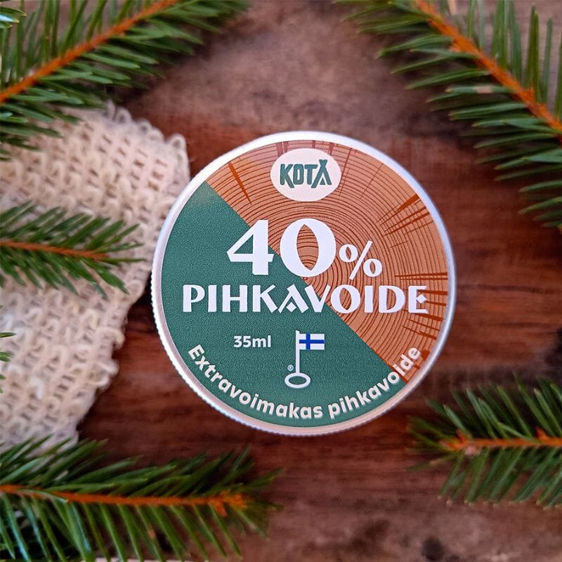 Sola KOTA extravoimakas Pihkavoide 40% 35ml mettalirasiassa.