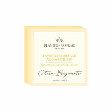 Marseille Palasaippua Sitruuna-Bergamot 100 g Saippuat Plantes&Parfums Provence 