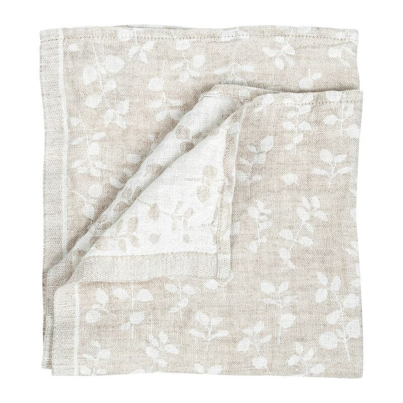 Meirami servietti 46 x 46cm Keittöpyyhkeet Lapuan Kankurit Valko-pellava 