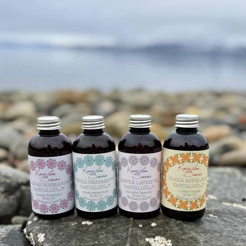 MESSUTARJOUS - Vartaloöljy 150 ml Hoitoöljyt Kaurilan Sauna 