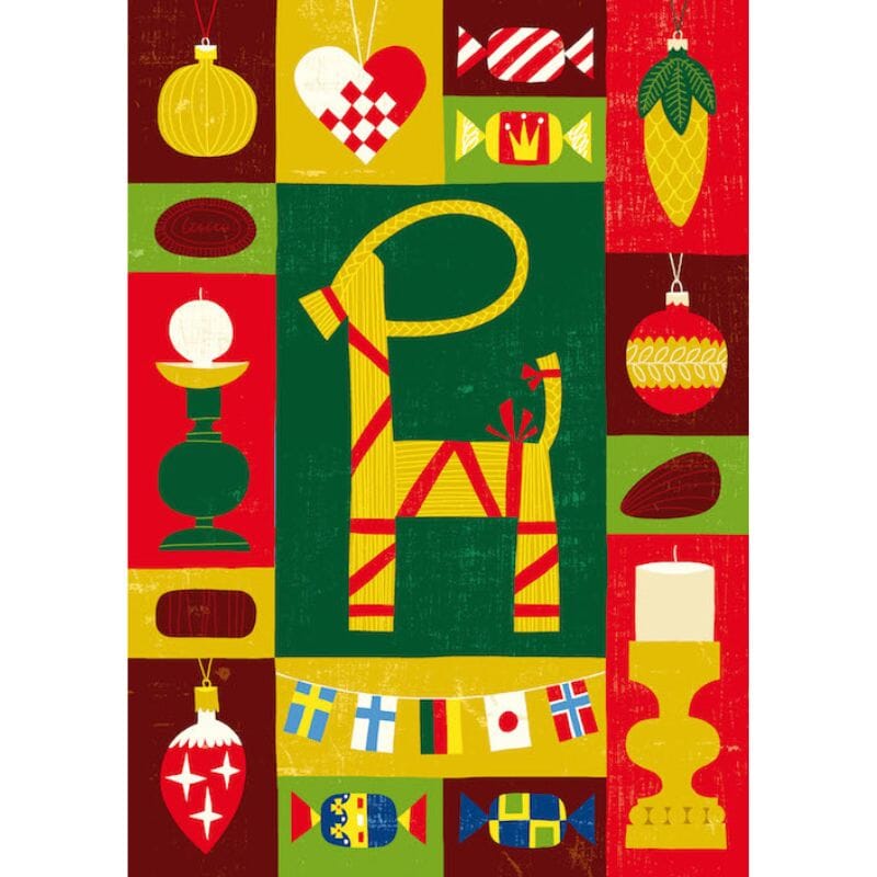 Olkipukki postikortti Postikortit Kehvola Design 