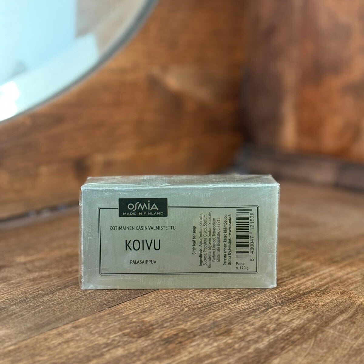 Osmia palasaippua - eri tuoksuja Saippuat Osmia Koivu 