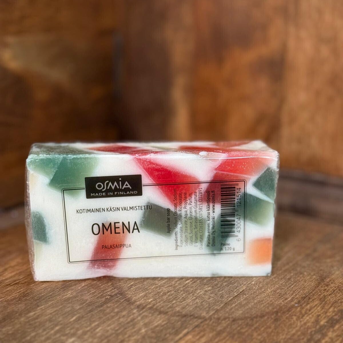 Osmia palasaippua - eri tuoksuja Saippuat Osmia Omena 