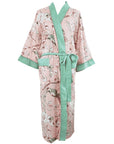 Peach Blossom naisten kimono aamutakki Puuvillavaatteet Powell Craft 