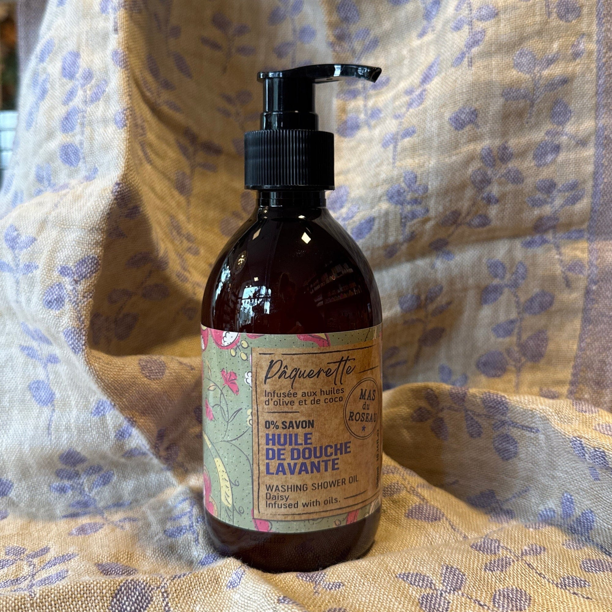 Pehmentävä Päivänkakkara Suihkuöljy 300ml Ihonhoito Mas Du Roseau 