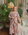 Bird & Pomegranate naisten kimono aamutakki