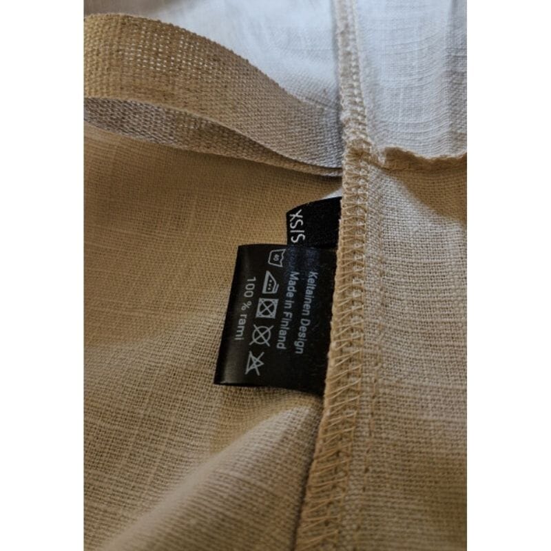 Ramie kylpytakki - Hiekka Kylpytakit Keltainen design 
