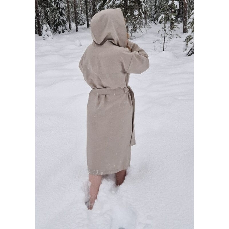 Ramie kylpytakki - Hiekka Kylpytakit Keltainen design 
