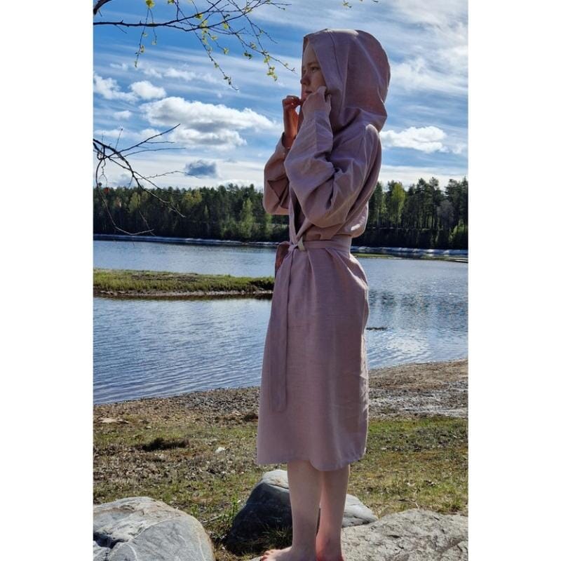 Ramie kylpytakki - Roosa Kylpytakit Keltainen design 