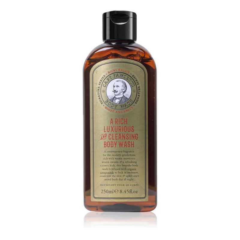 Ricki Hall's Booze & Backy - energisoiva suihkugeeli miehille 250 ml Captain Fawcett 