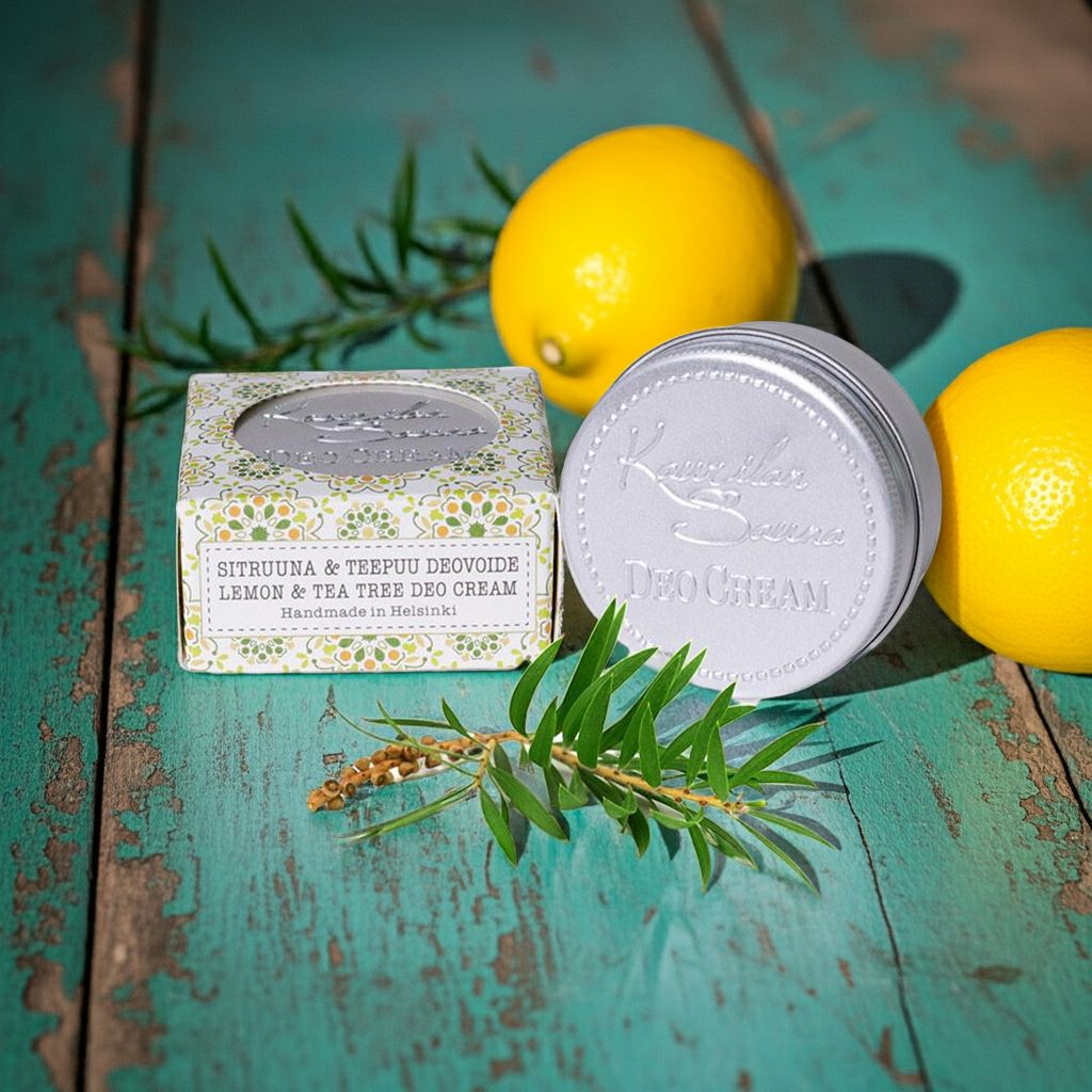 Sitruuna & Teepuu Deovoide Deluxe 35 g Deovoiteet Kaurilan Sauna 