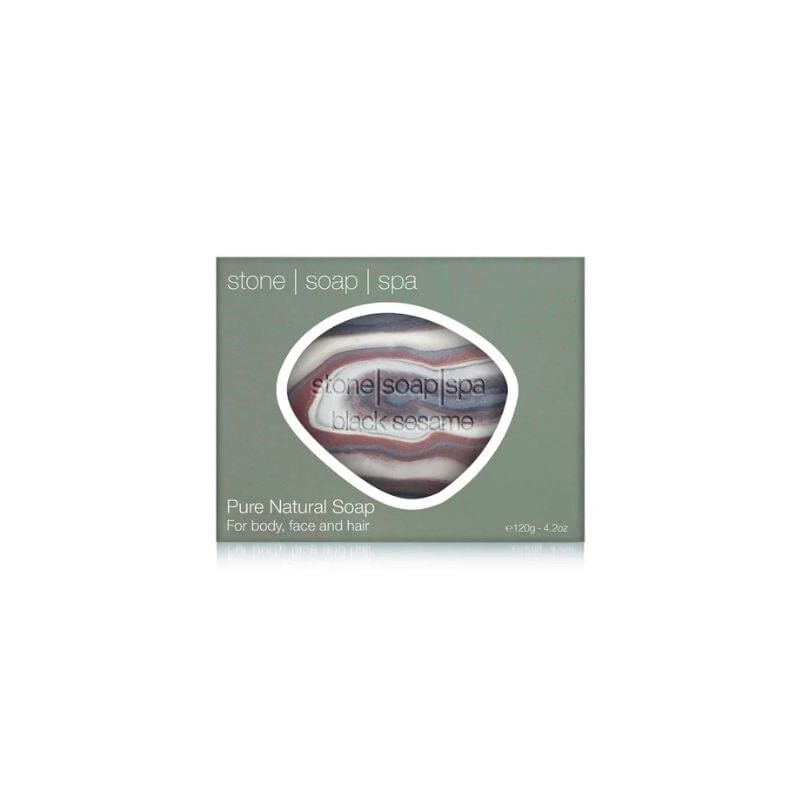 Stone Soap - Musta seesami - 120g Saippuat Stone Soap Spa 
