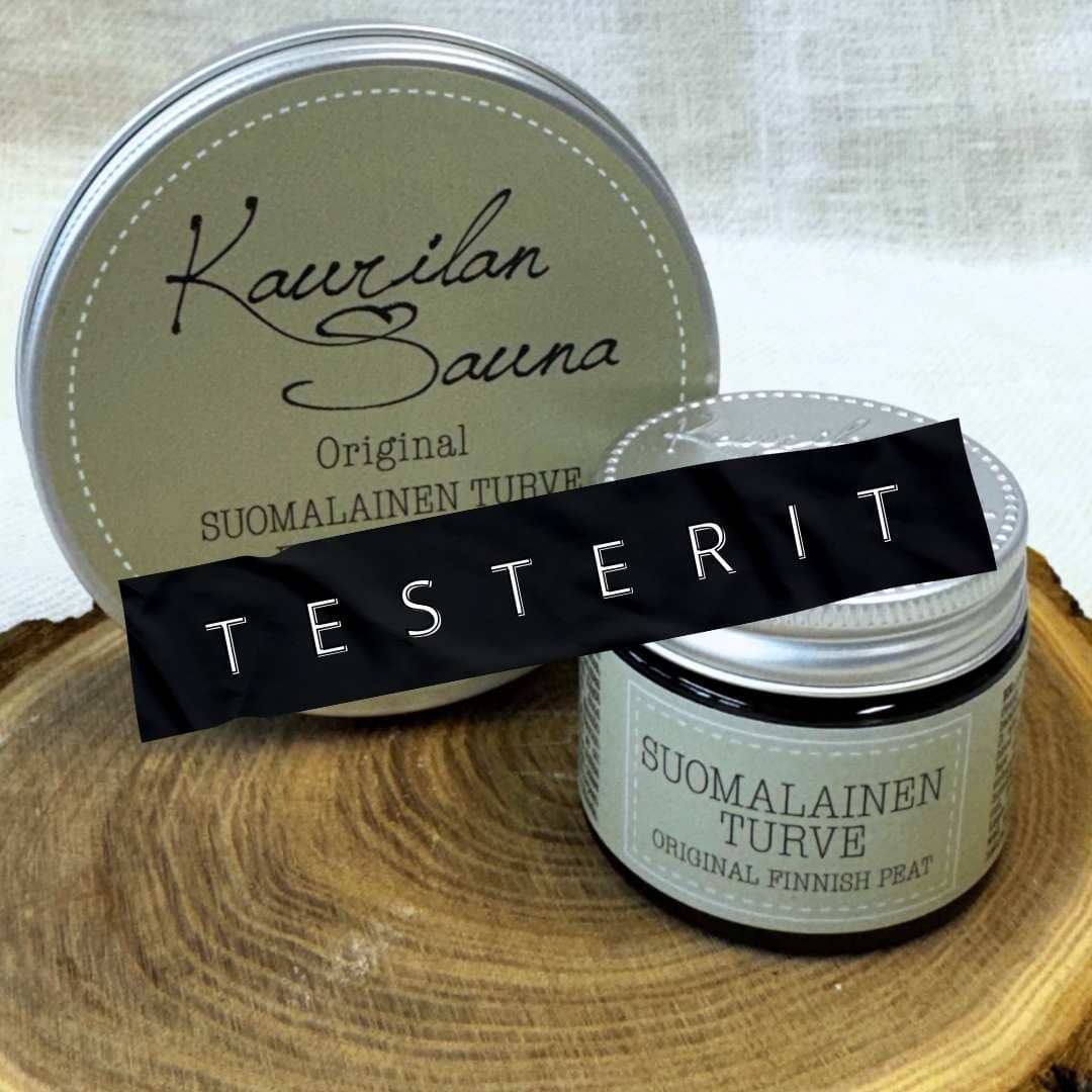 TESTERI - Suomalainen Turvenaamio Ihonhoitotuotteet Kaurilan Sauna 