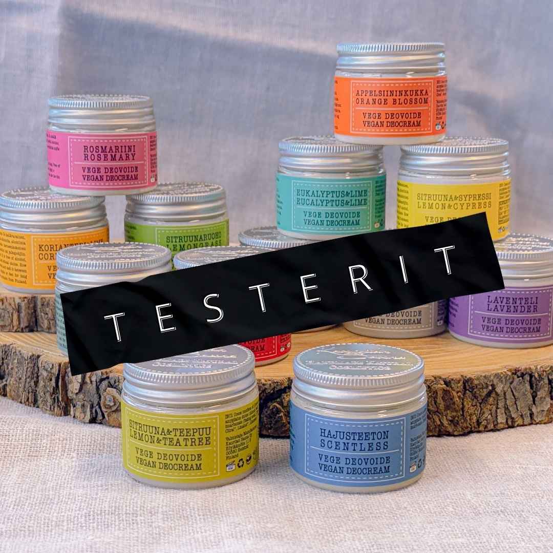 TESTERI - Vegaaninen Deovoide 50ml Deovoiteet Kaurilan Sauna 