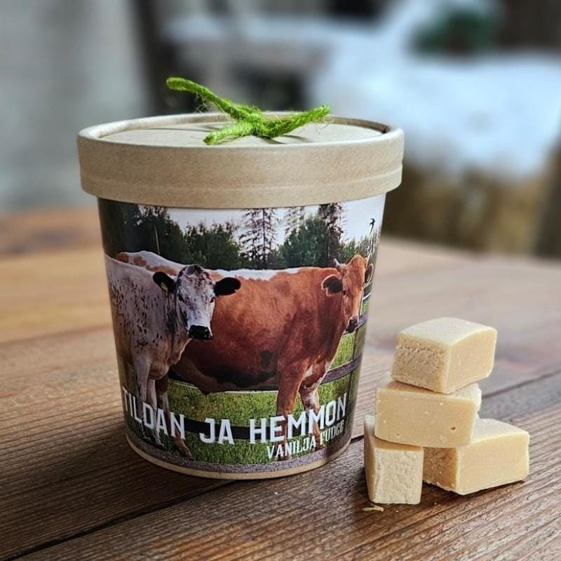 Tildan ja Hemmon Vanilja Fudge 150 g Makeiset Tiluksilla 