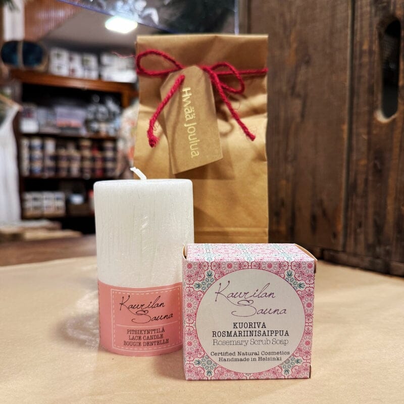 Tontun lahjapaketti Lahjapaketit Kaurilan Sauna 