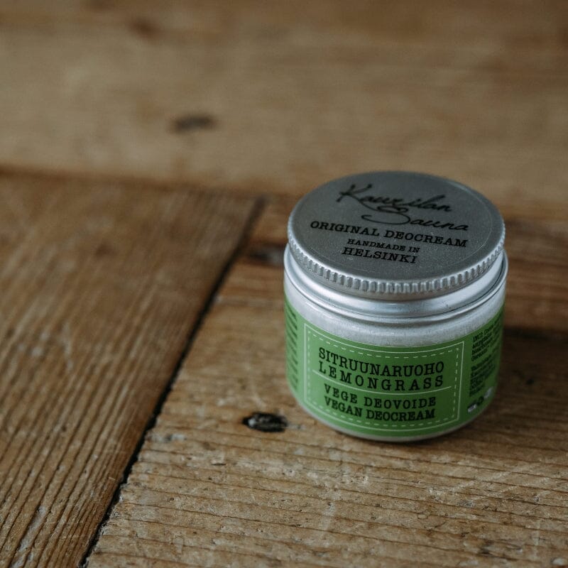 Tontun Saunasetti Ⅰ - Lahjapakettiin kuuluva Vegaaninen sitruunaruoho-deovoide.