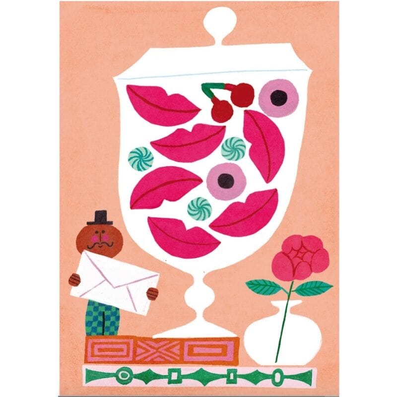 Valentine postikortti Postikortit Kehvola Design 