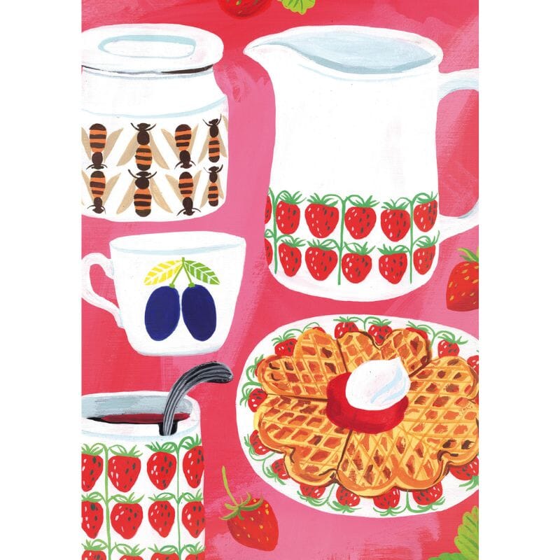 Vohveli postikortti Postikortit Kehvola Design 