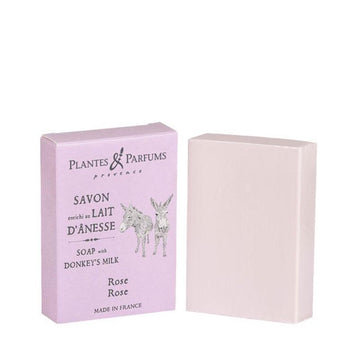 Aasinmaitosaippua Ruusu 100 g Soap Plantes&Parfums Provence 