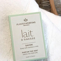Aasinmaitosaippua Vihreä tee 100 g Soap Plantes&Parfums Provence 