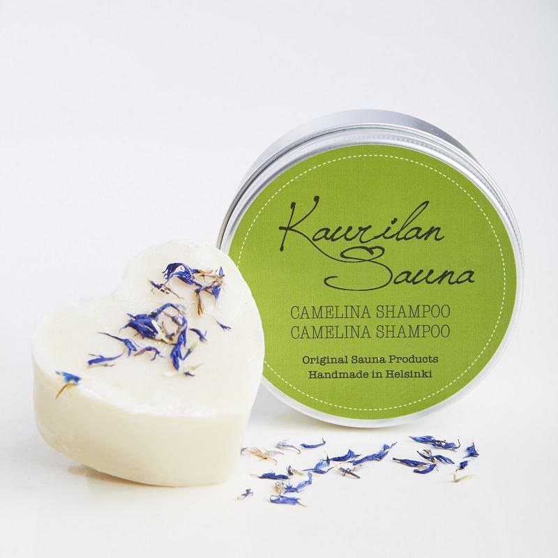 Camelina palashampoo 90 g - OUTLET Shampoo Kaurilan Sauna metallirasia 