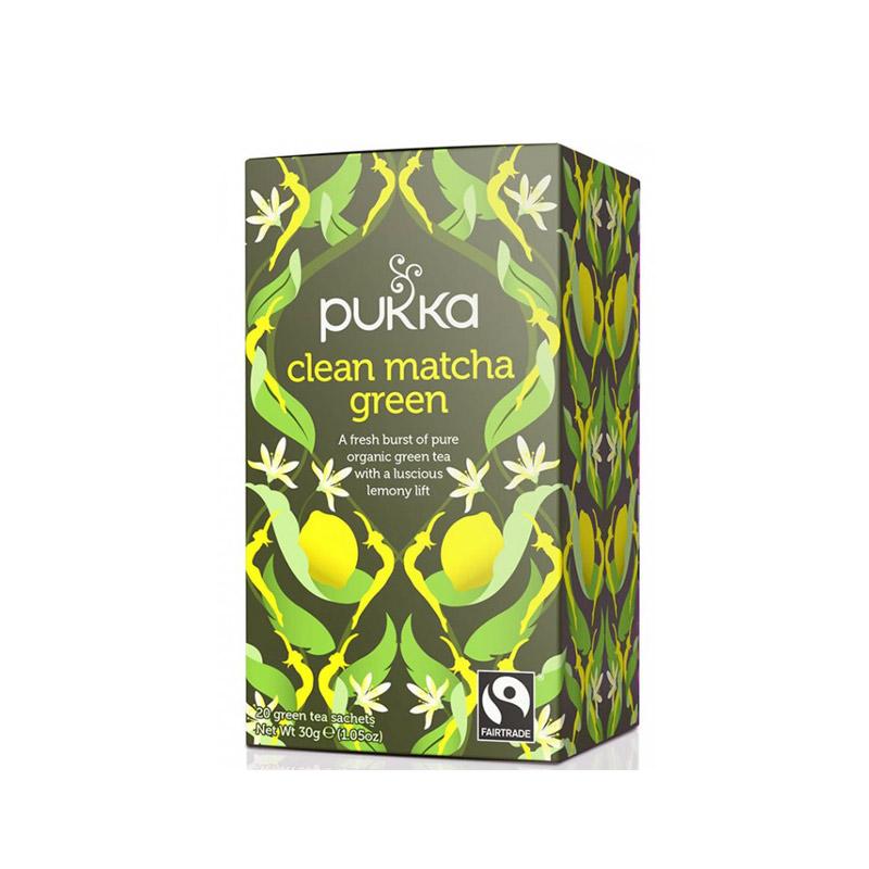 Clean Matcha Green 30g Tea Pukka 