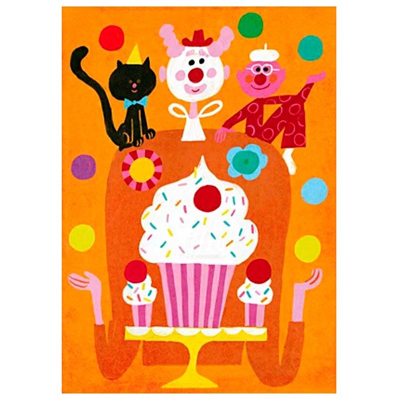 Cupcake postikortti Postikortit Kehvola Design 