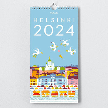 Helsinki Vuosikalenteri 2024 Kalenterit Kehvola Design 