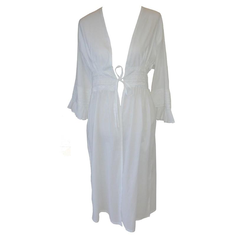 Henrietta aamutakki Puuvillavaatteet Powell Craft 