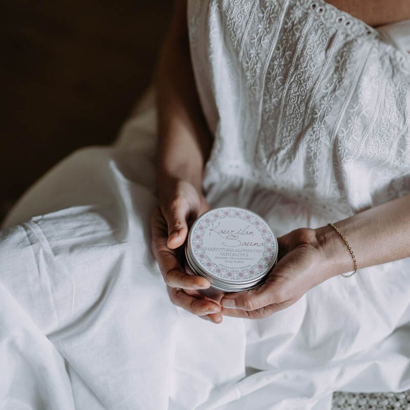 Ihastuttava Alppiruusu Vartalovoi 125 g- OUTLET Ihonhoitotuotteet Kaurilan Sauna 