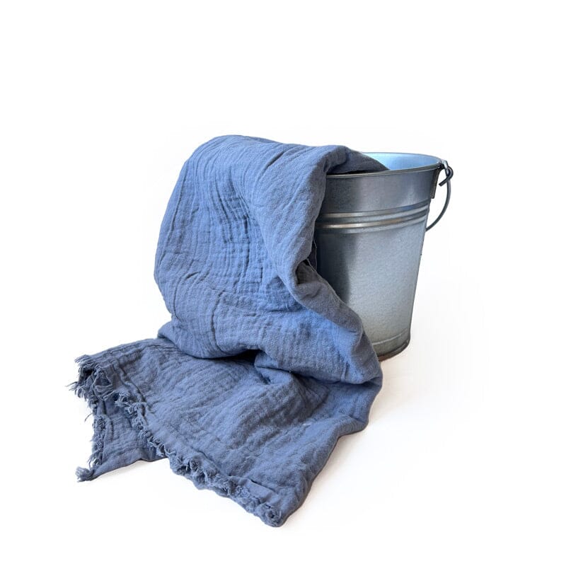 Jaakon Hamam-pyyheliina 105 x 200 cm Pyyhkeet Saunatonttu Sininen 