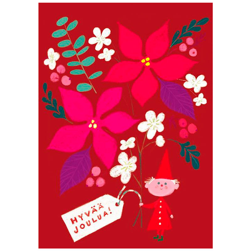 Joulukimppu postikortti Postikortit Kehvola Design 