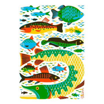 Kalat postikortti Postikortit Kehvola Design 