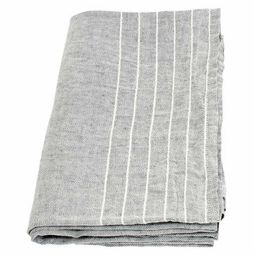 Kaste pyyhe, harmaa-valkoinen 95 x 180 cm Pyyhkeet Lapuan Kankurit 