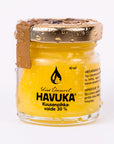 Havuka Kuusenpihkavoide 30% 40 ml lasipurkissa, jossa on kierrekorkki.