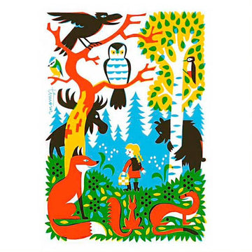 Metsä postikortti Postikortit Kehvola Design 