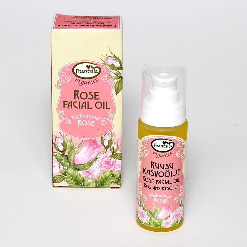 Midsummer Rose Ruusu kasvoöljy 30ml Skincare Frantsila 