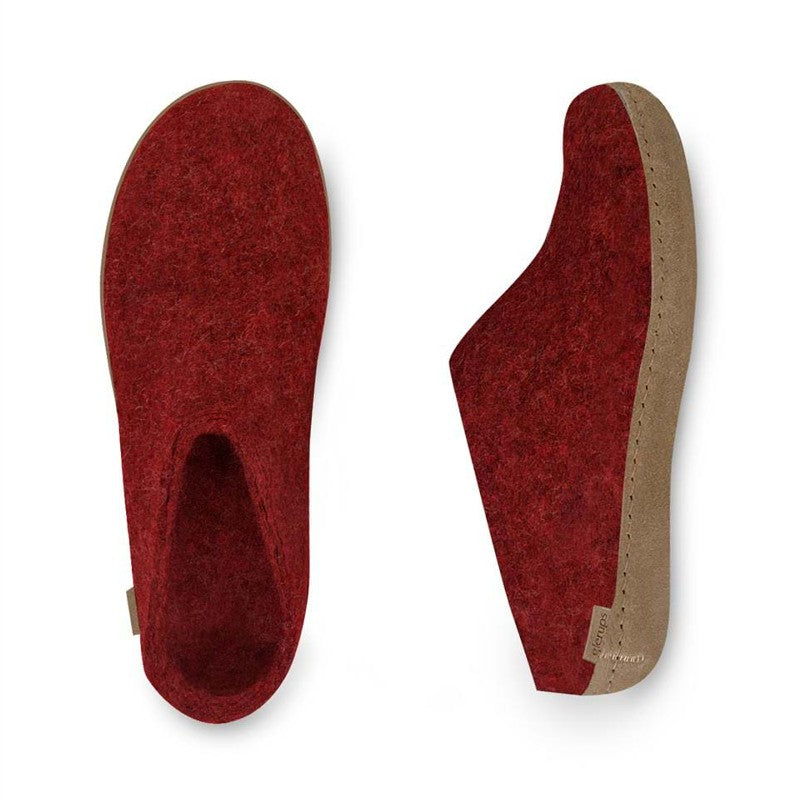 Open Heel - Punainen Kengät Glerups 